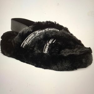 Juicy couture slingback slippers